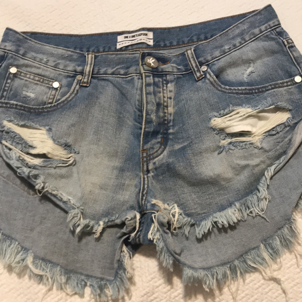 One Teaspoon bandit shorts